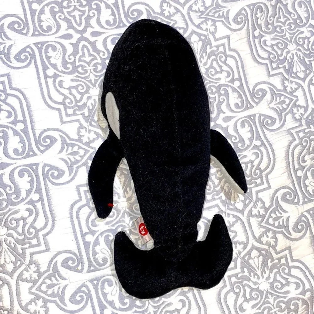 TY stuffed whale toy